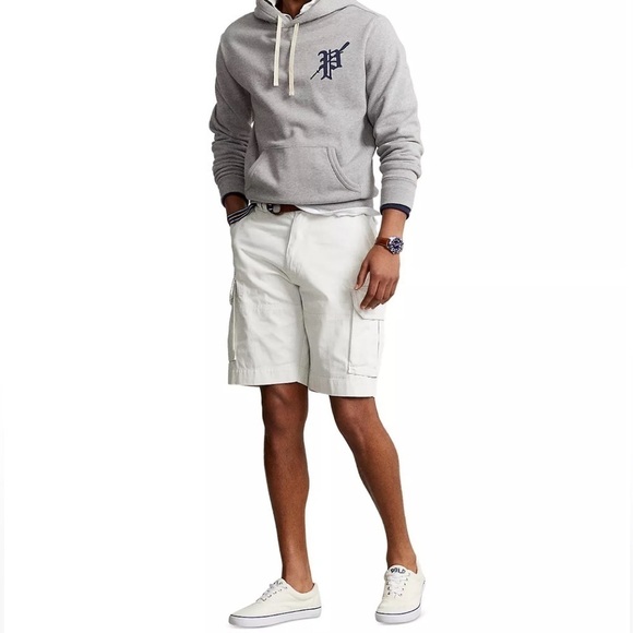 Polo Ralph Lauren Other - Polo Ralph Lauren Classic Cargo Shorts Khakis White/Relaxed Fit Size 31